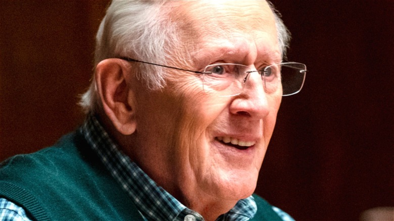 Len Cariou speaking on Blue Bloods