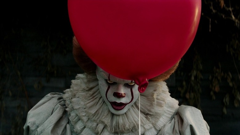 Pennywise glaring