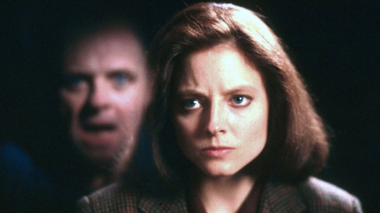 Clarice looks at Hannibal