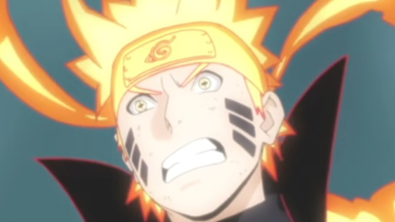 Naruto fighting angry