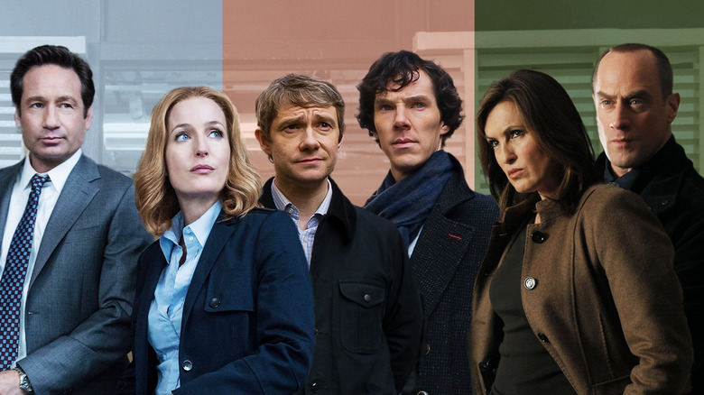 Mulder, Scully, Watson, Sherlock, Benson, Stabler