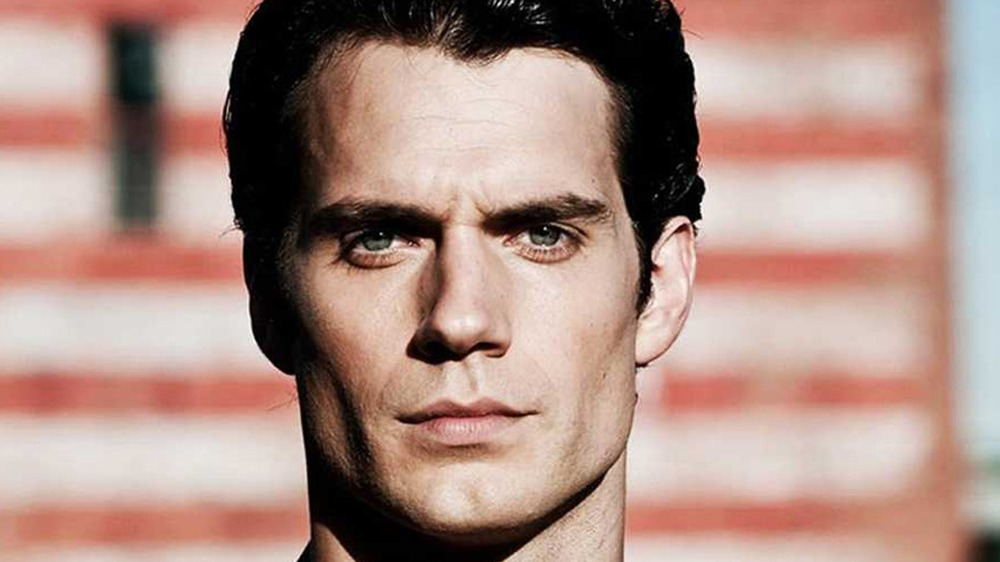 Henry Cavill Superman stares ahead