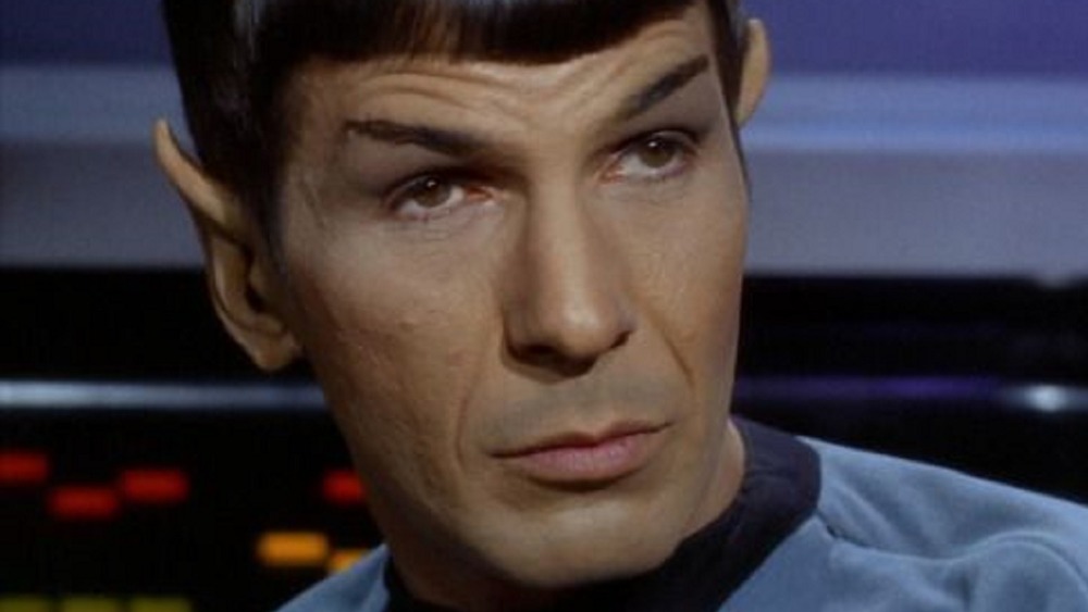 Mr. Spock looking skeptical