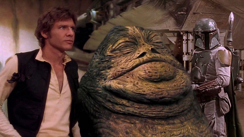 Han, Jabba and Boba Fett
