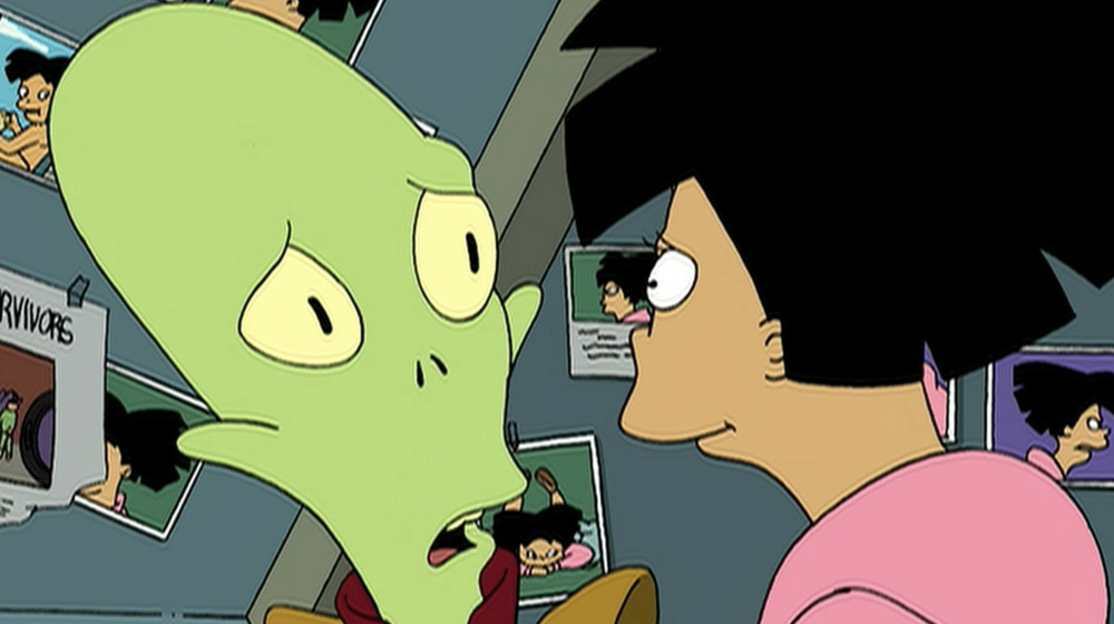 Kif Kroker and Amy Wong