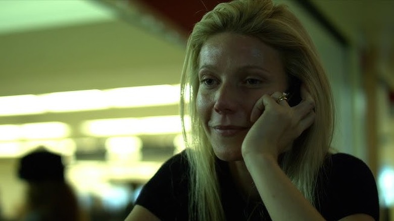 Gwyneth Paltrow on the phone