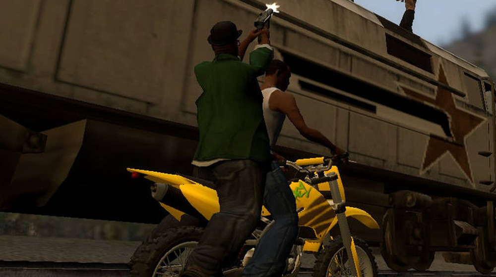 CJ driving bike
