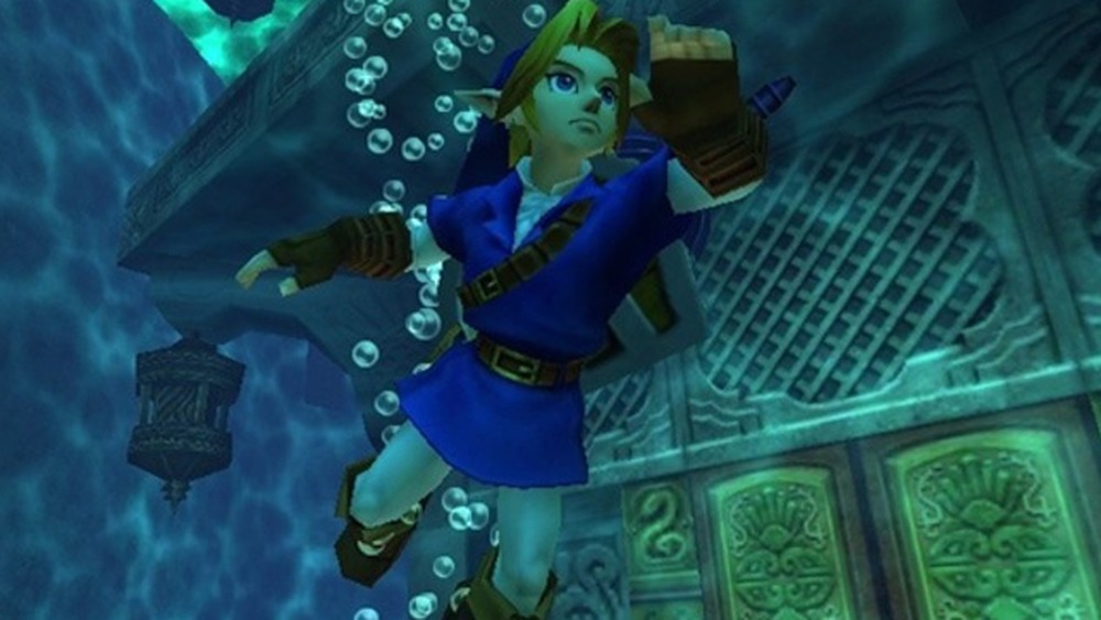 Ocarina 3D swimming