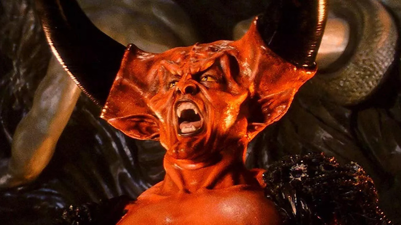 Darkness bares his fangs