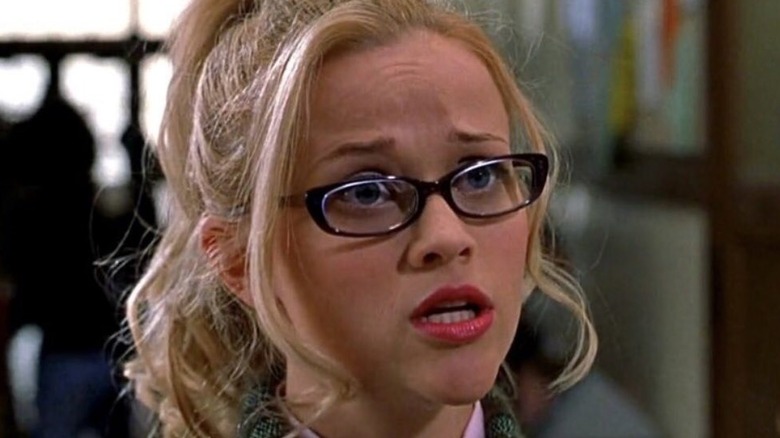 Reese Witherspoon furrows brow