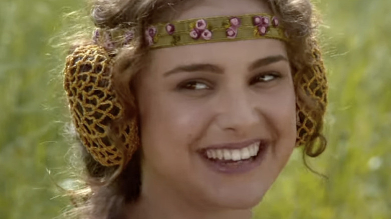 Natalie Portman smiles