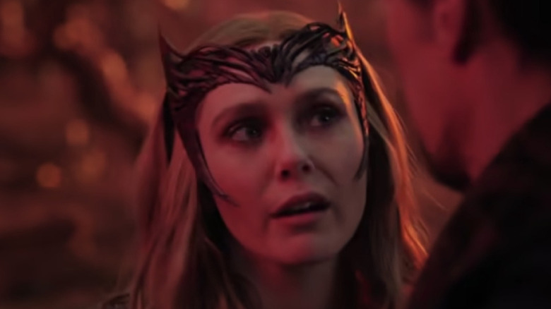 Elizabeth Olsen side eyes