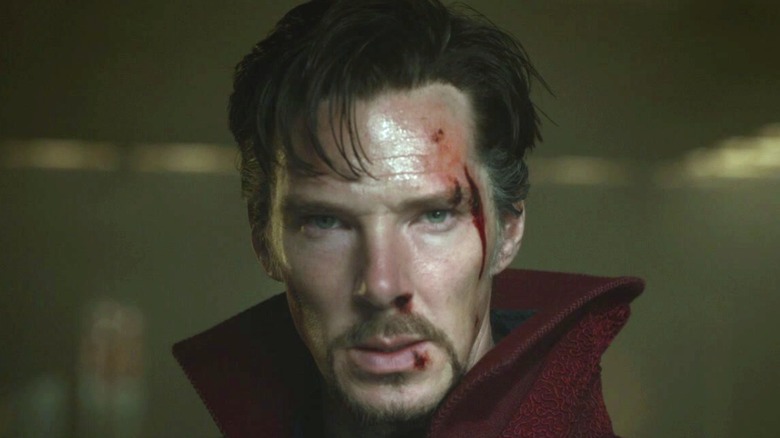 Benedict Cumberbatch as Dr. Strange, looking fierce
