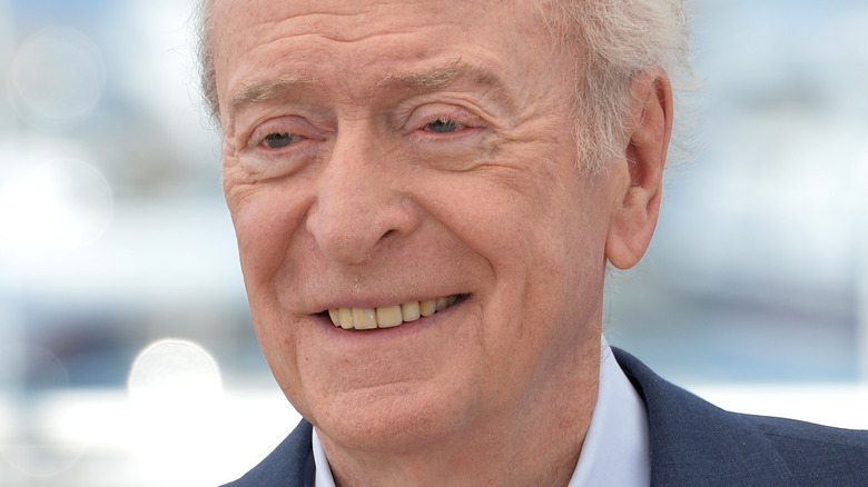 Michael Caine smiling