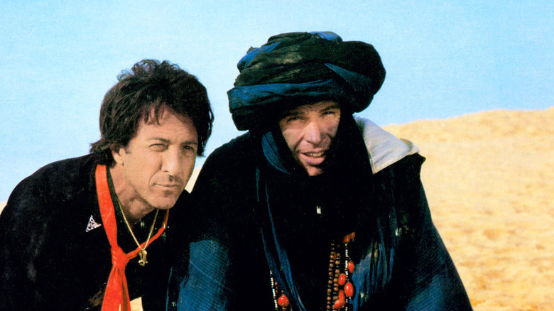 Dustin Hoffman and Warren Beatty