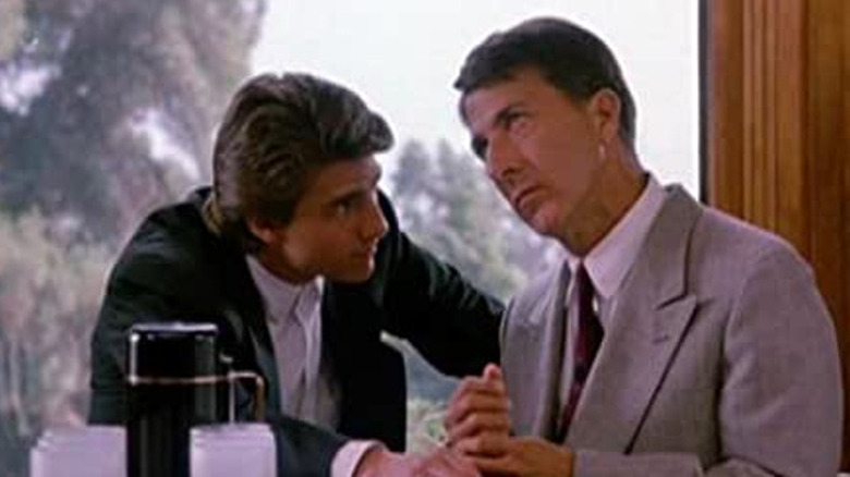 Tom Cruise and Dustin Hoffman
