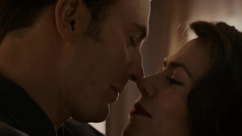 Chris Evans as Steve Rogers / Captain America and Hayley Atwell as Peggy Carter in Avengers: Endgame