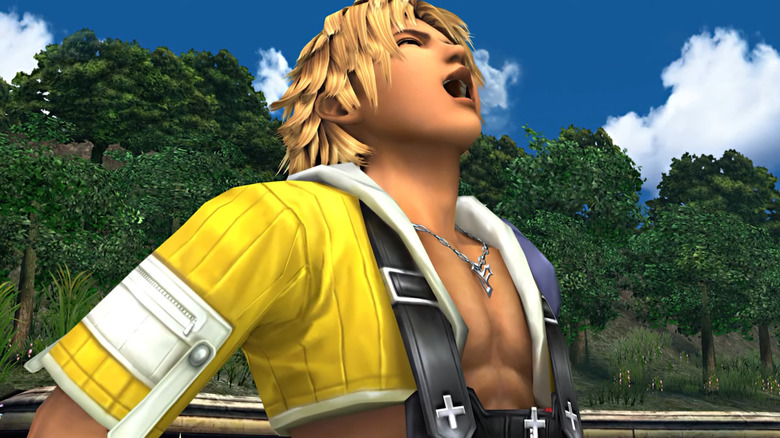 final fantasy x tidus laugh