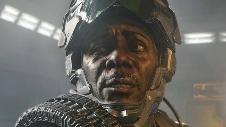 Call of Duty character looking concerned