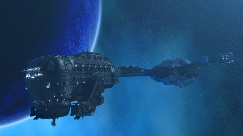 Event Horizon ship near Neptune