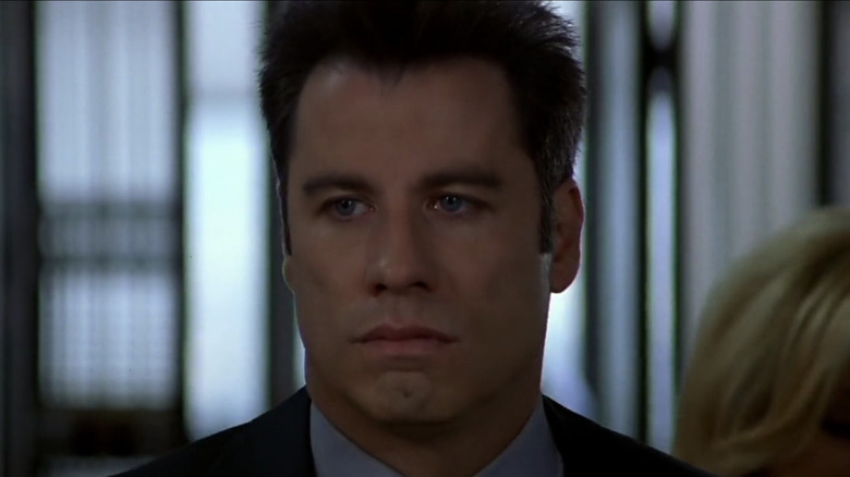 John Travolta smoldering