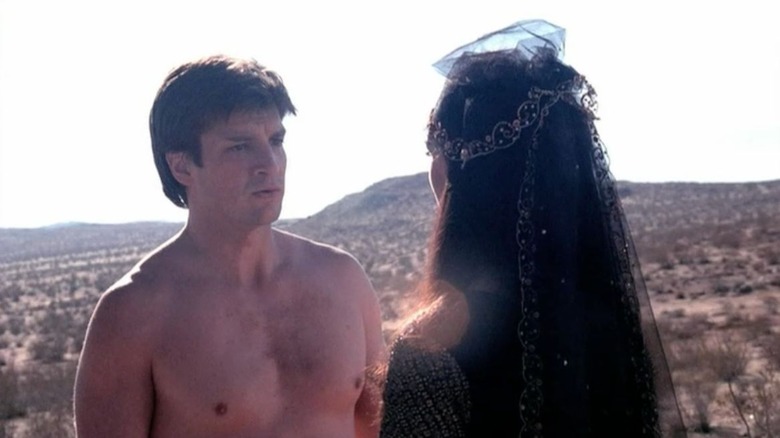 Nathan Fillion naked in Firefly