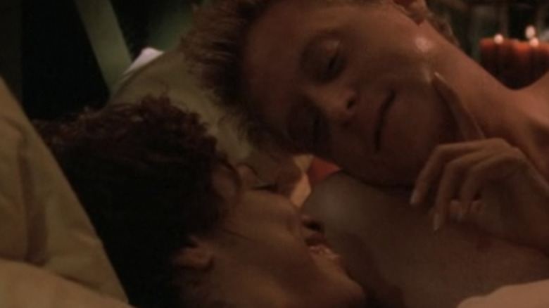 Gina Torres and Alan Tudyk in Firefly