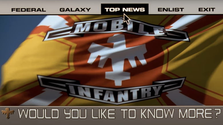 Military propaganda in "Starship Troopers"