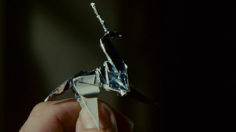 Gaff holding origami