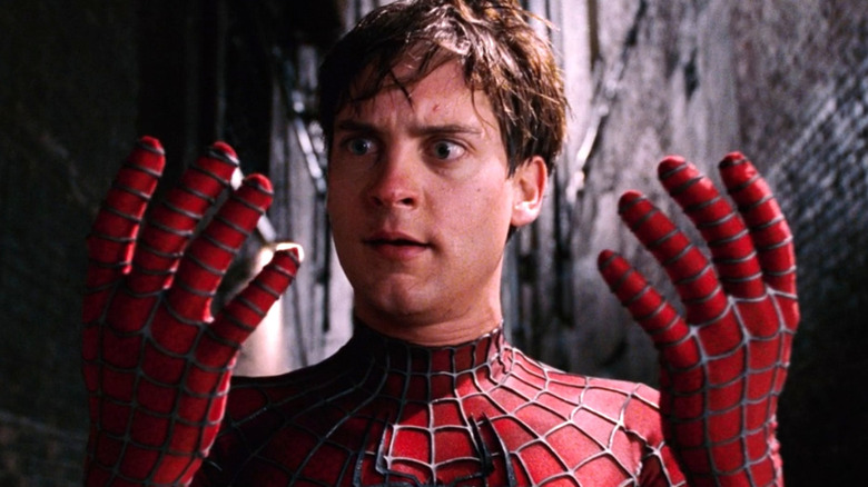 Spider-Man worried