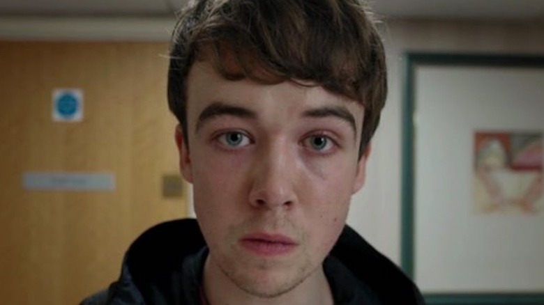 Alex Lawther worried concerned