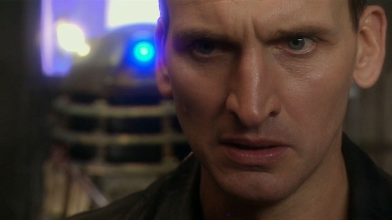 Christopher Eccleston and the Dalek