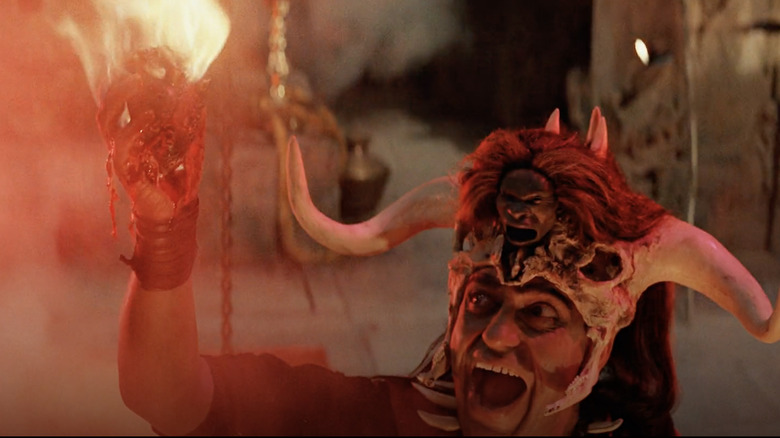 Amrish Puri as Mola Ram in Indiana Jones and the Temple of Doom