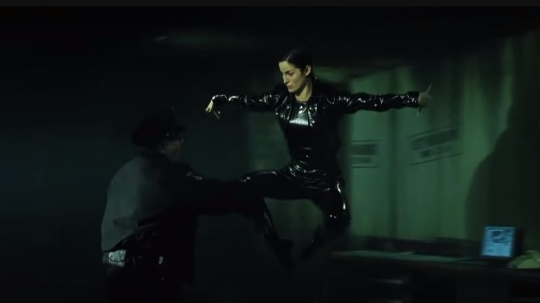 Carrie-Anne Moss in The Matrix