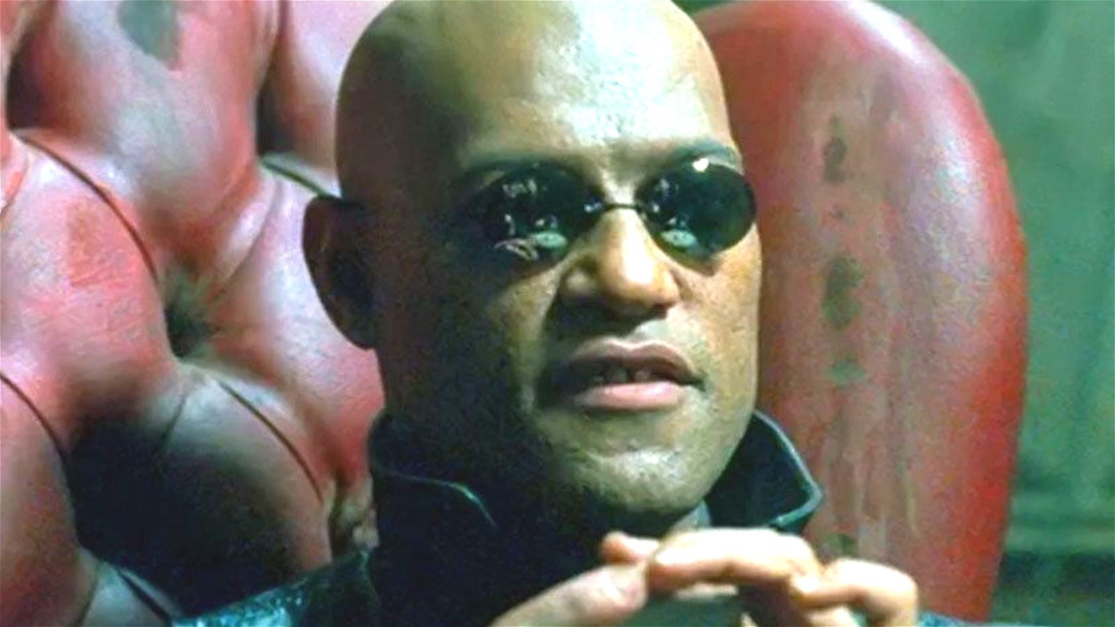 The most paused morpheus scene from the matrix series