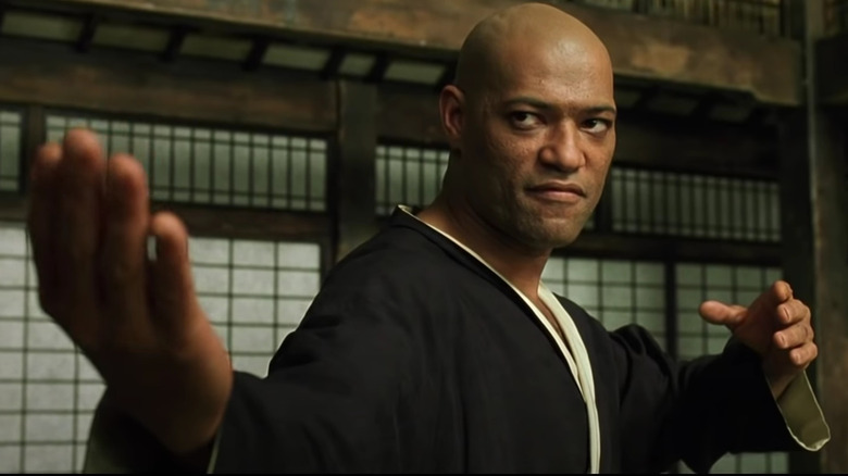 Laurence Fishburne Morpheus in The Matrix
