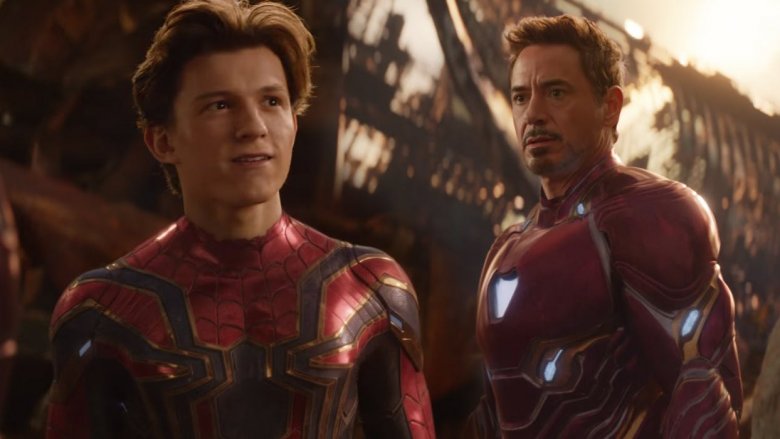 Spider-Man and Iron Man in Avengers