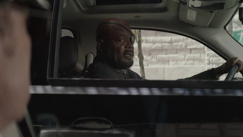 Samuel L. Jackson in Captain America: The Winter Soldier