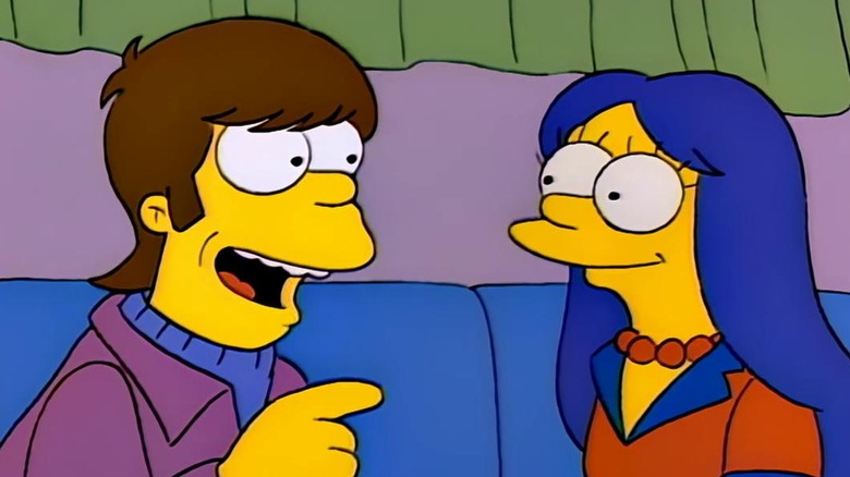 Young Homer and Marge talk in "The Way We Was" on "The Simpsons" (1991)