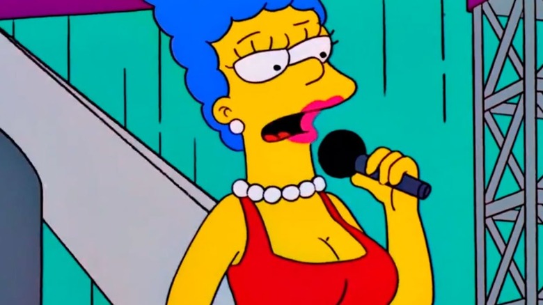 Marge performs on stage in "Large Marge" (2002)