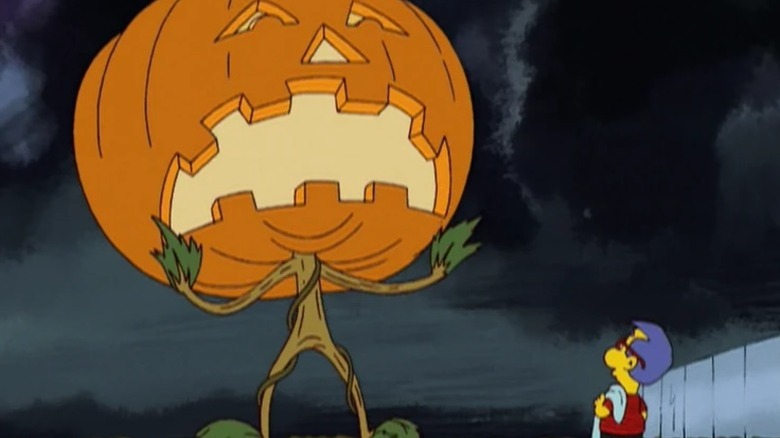 Millhouse Van Houten looking at the Grand Pumpkin in "Treehouse of Horror XIX" (2008)