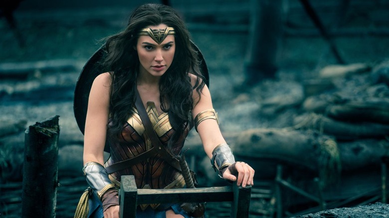 Gal Gadot as Wonder Woman, powerful DC hero