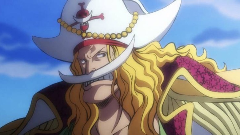 Whitebeard generating shockwaves on ship