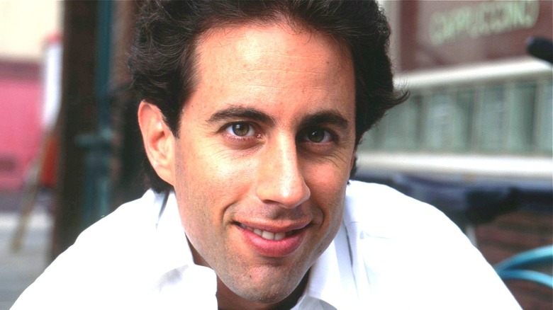 Jerry Seinfeld smiles