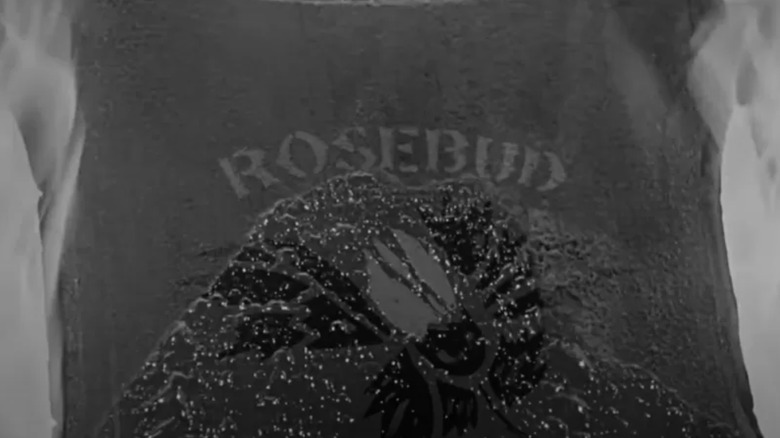 Rosebud goes up in flames in "Citizen Kane" (1941)