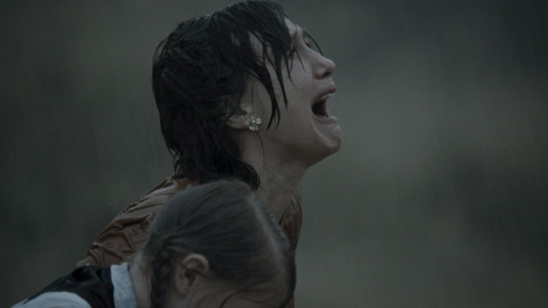 Elsa and Gretel scream in anguish in "The Boy in the Striped Pajamas" (2008)