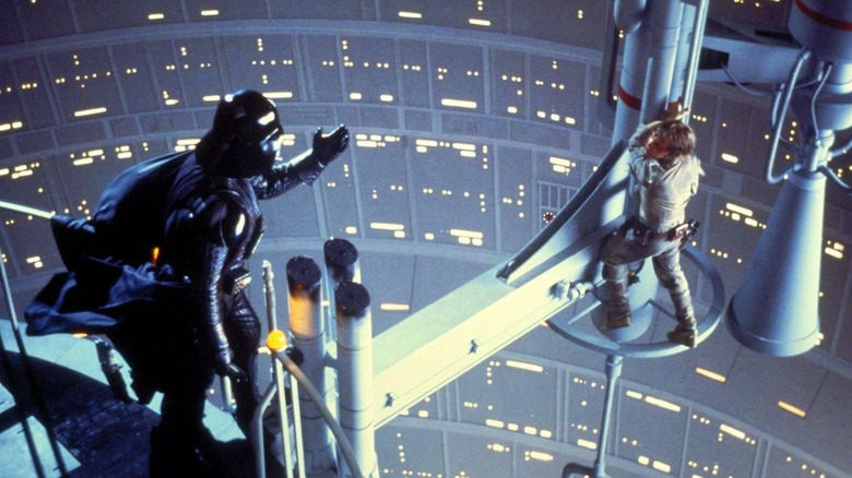 Darth Vader reveals the truth to Luke in "The Empire Strikes Back" (1980)