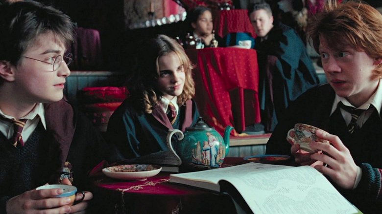 Daniel Radcliffe and Emma Watson in Harry Potter 