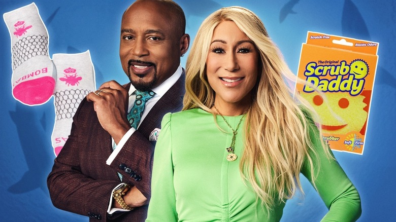 Daymond John and Lori Greinernext to products