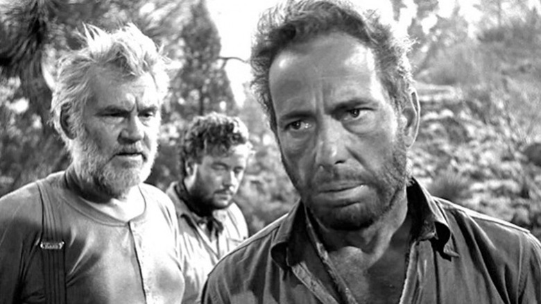 Humphrey Bogart and Tim Holt and Walter Huston in Treasure of Sierra Madre